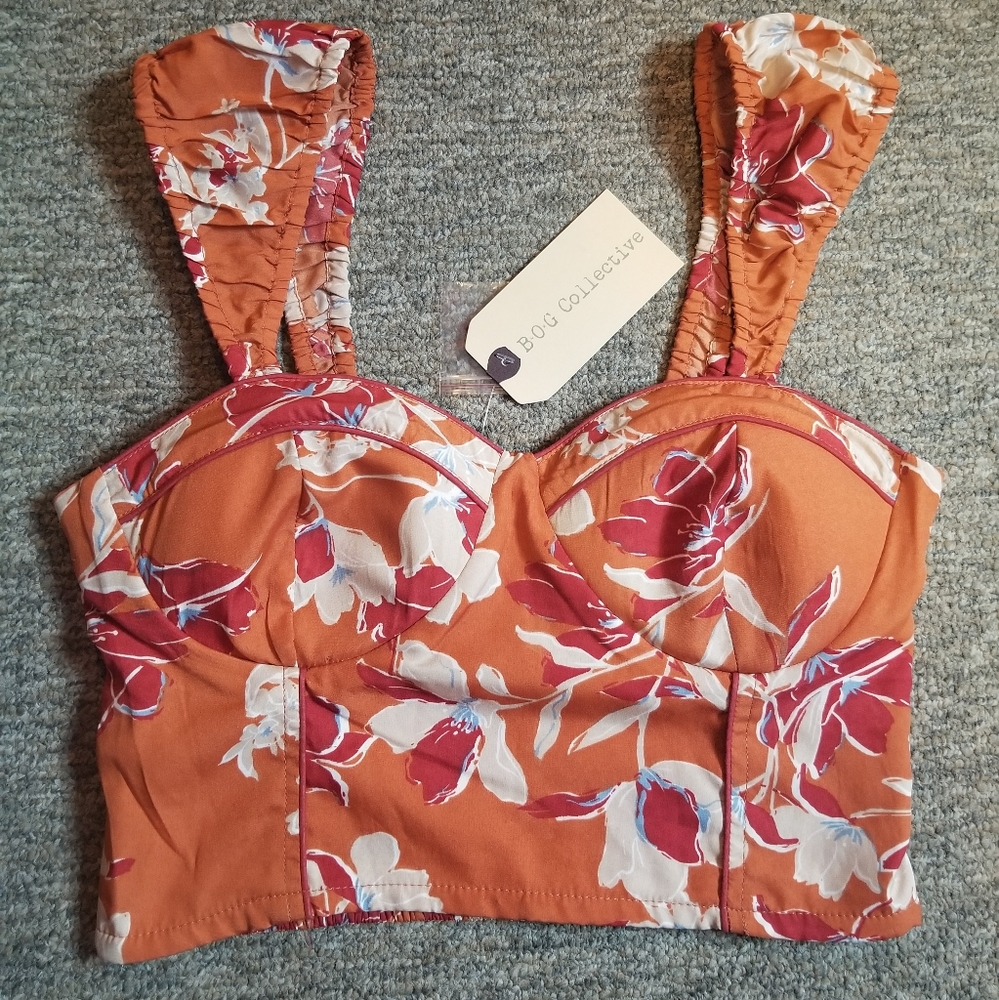 Floral Crop Top